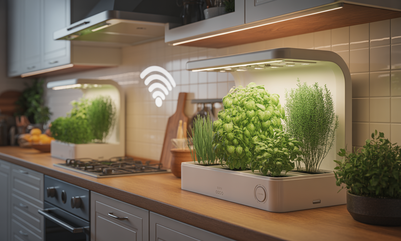 best smart indoor gardens for apartments 2025
