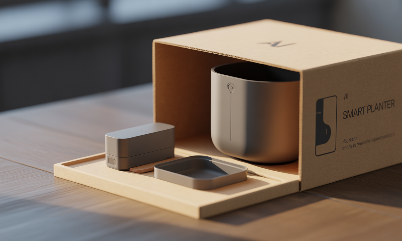 Unboxing AI smart planter 2025 review