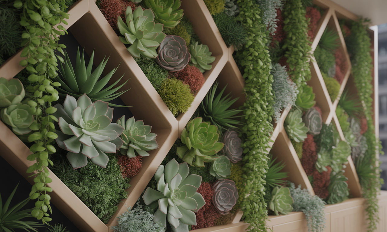 modern vertical garden designs for small apartments