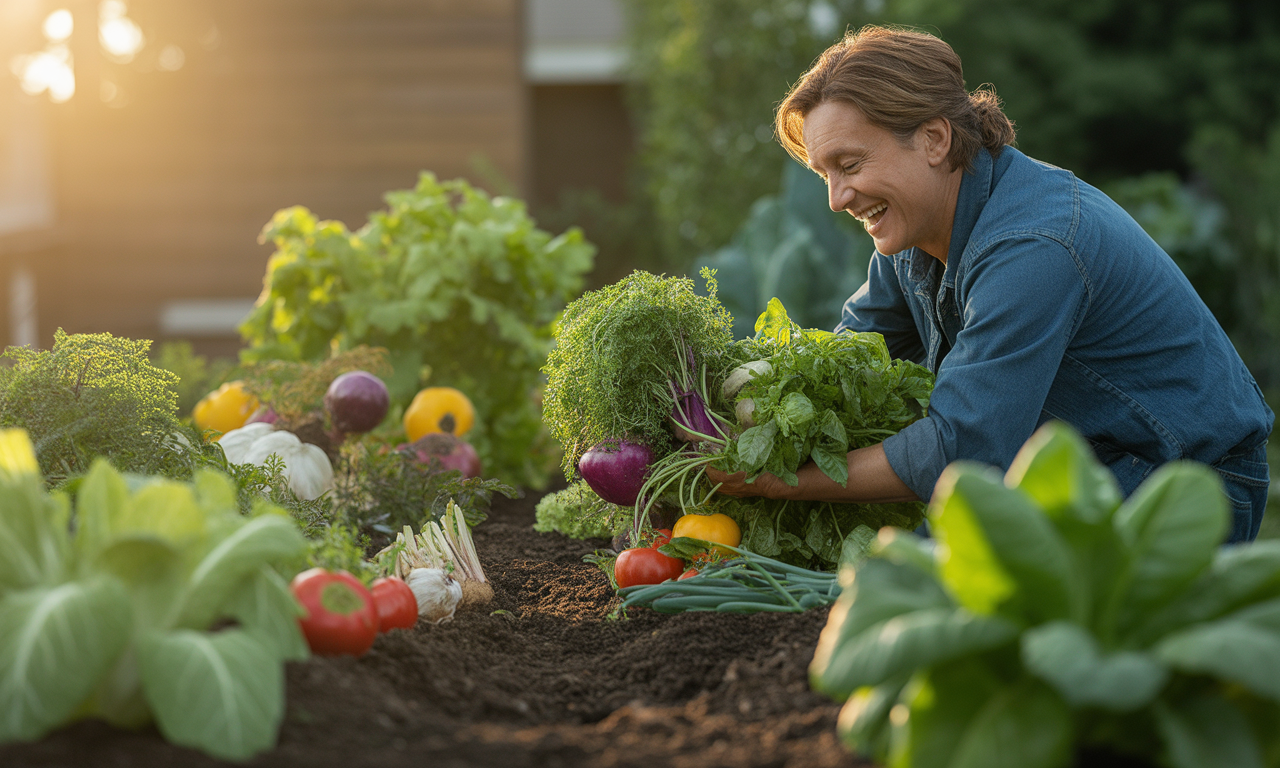natural potting mix for edible plants