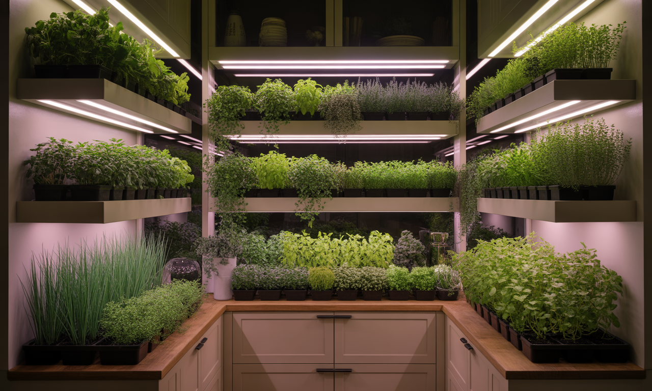 budget LED grow lights for indoor gardening setup

