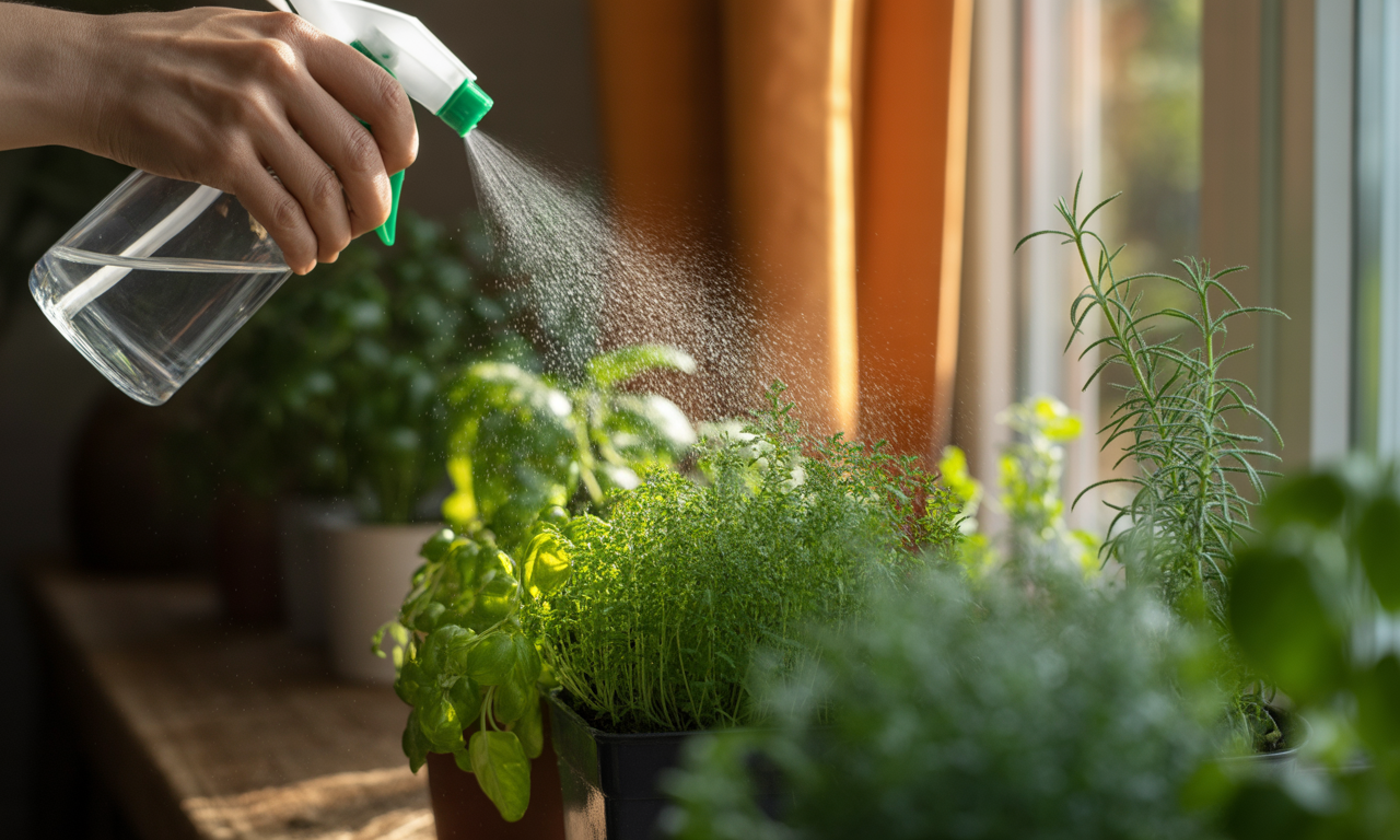 watering and lighting tips for herbs you can grow indoors year-round