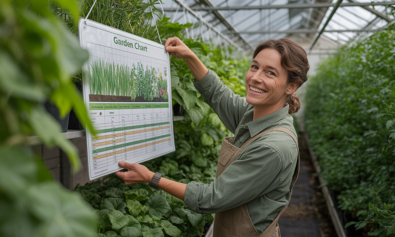 printable zone-wise planting guide chart for seasonal planning