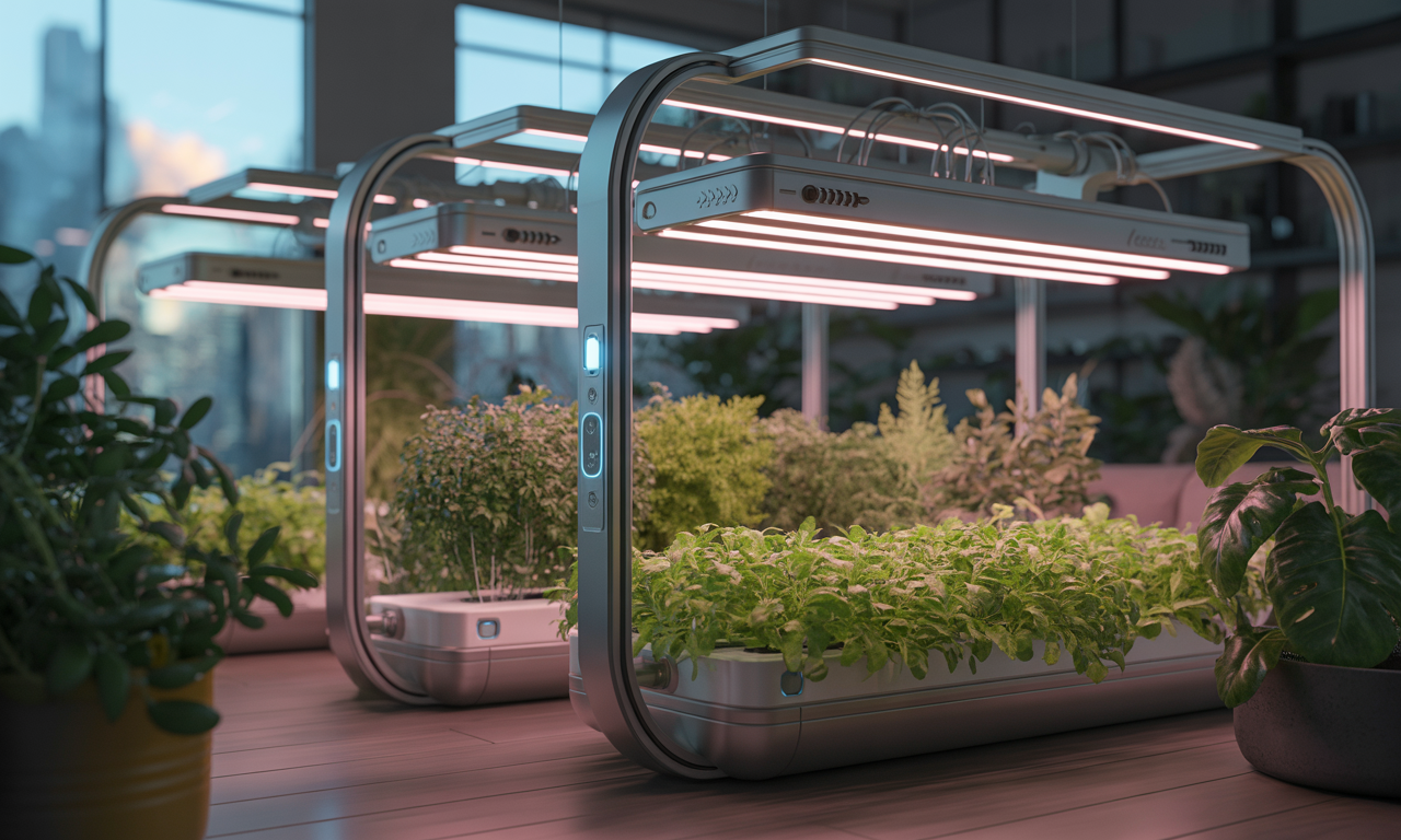 ai indoor gardening system for autonomous indoor plant systems