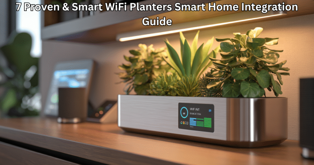 wifi planters smart home integration with Alexa and Google Home