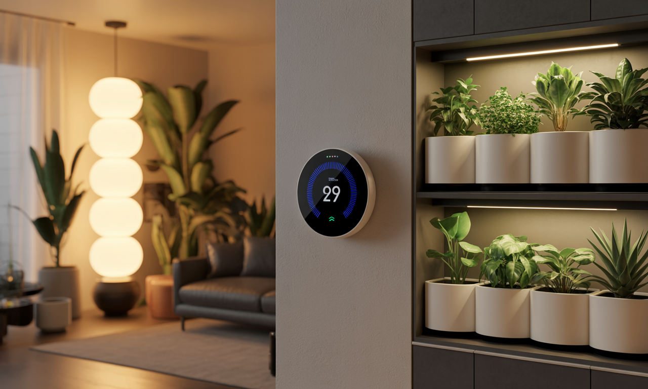 connected planters in a smart home ecosystem