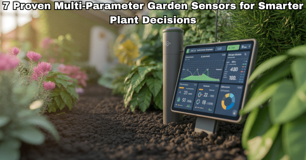 multi-parameter garden sensors for smarter plant monitoring