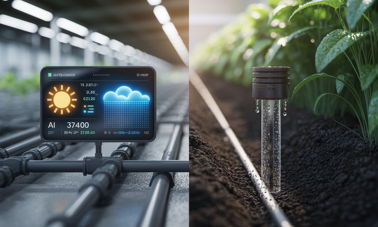 accuracy comparison of ai vs sensor based irrigation controller