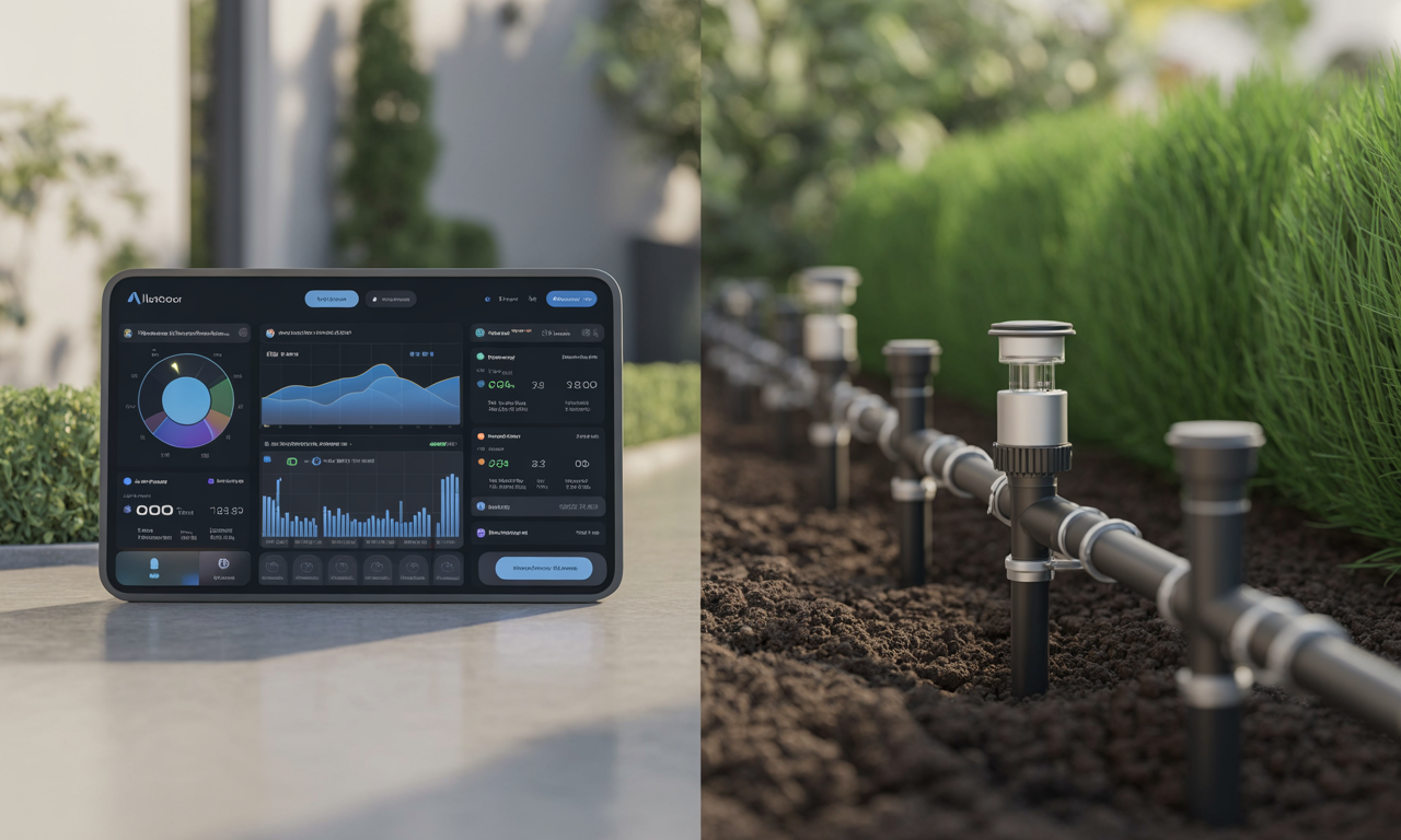 ai vs sensor based irrigation controller comparison in smart gardens