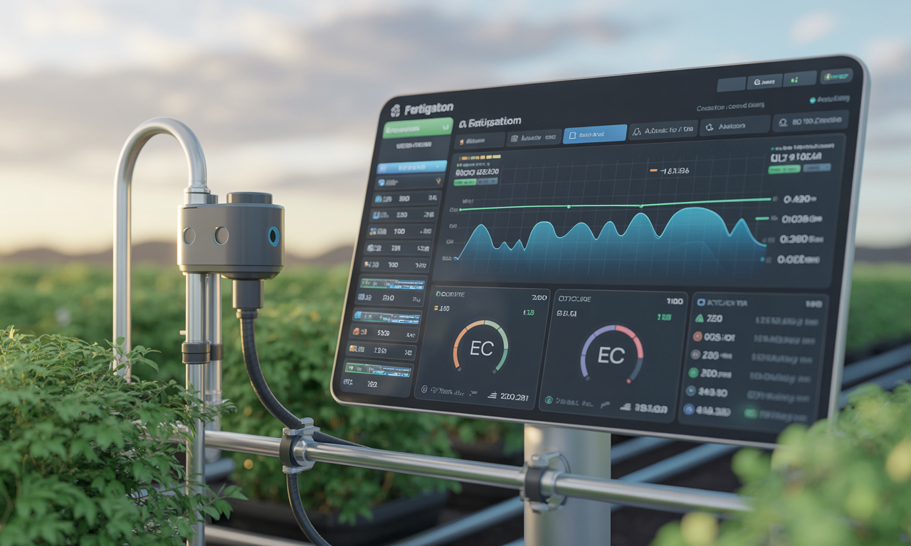 real time soil data for automated fertigation